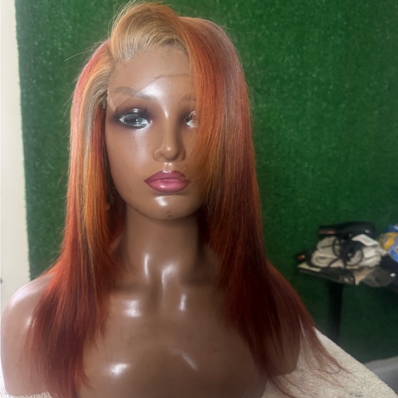 Stylish Orange Ombre Wig